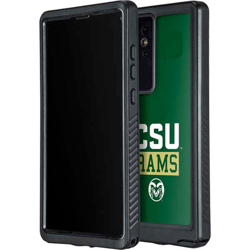 Colorado State University CSU Rams Galaxy S24 Ultra Waterproof Case