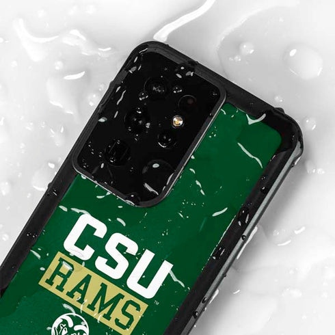 Colorado State University CSU Rams Galaxy S24 Ultra Waterproof Case