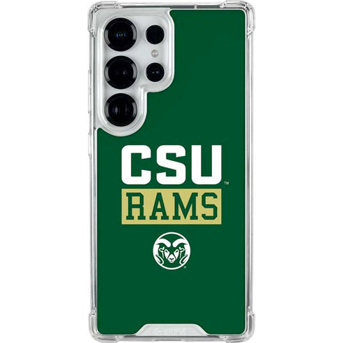 Colorado State University CSU Rams Galaxy S25 Ultra Clear Case