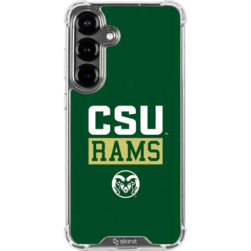 Colorado State University CSU Rams Galaxy S26 Clear Case