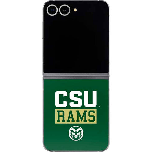 Colorado State University CSU Rams Galaxy Z Flip6 Skin
