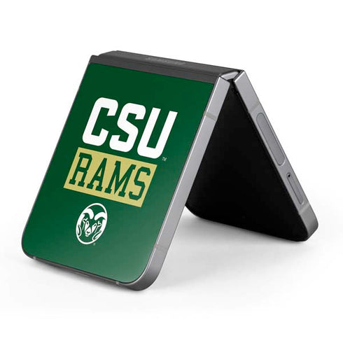 Colorado State University CSU Rams Galaxy Z Flip6 Skin