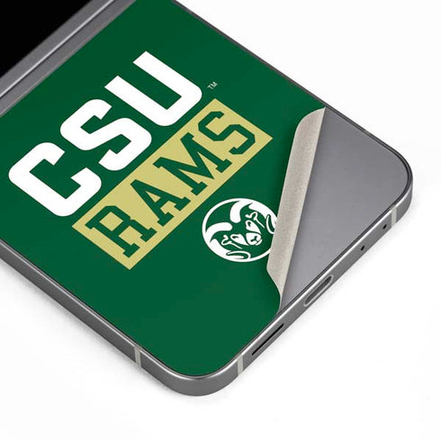 Colorado State University CSU Rams Galaxy Z Flip6 Skin