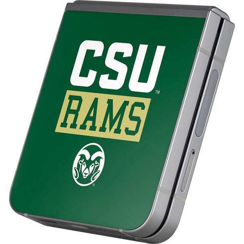 Colorado State University CSU Rams Galaxy Z Flip6 Skin