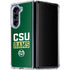 Colorado State University CSU Rams Galaxy Z Fold5 5G Clear Case
