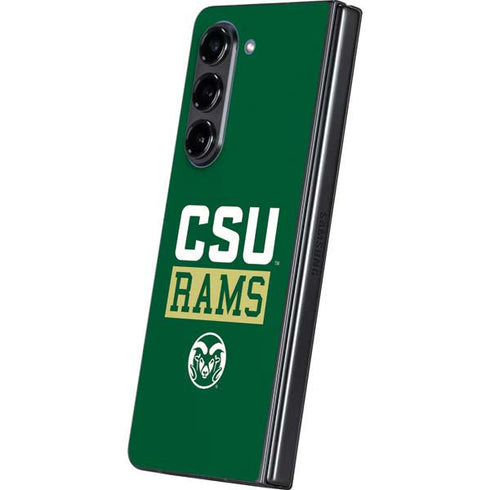 Colorado State University CSU Rams Galaxy Z Fold5 5G Skin