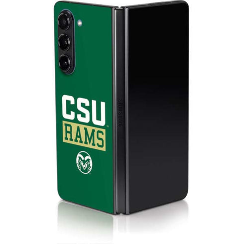 Colorado State University CSU Rams Galaxy Z Fold5 5G Skin