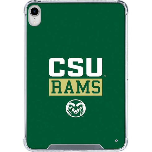 Colorado State University CSU Rams iPad 11th Gen (2025) Clear Case