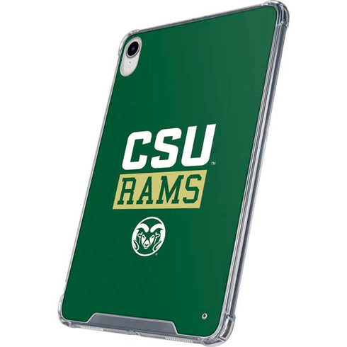 Colorado State University CSU Rams iPad 11th Gen (2025) Clear Case