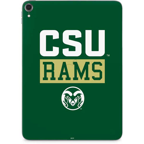 Colorado State University CSU Rams Apple iPad Pro Skin