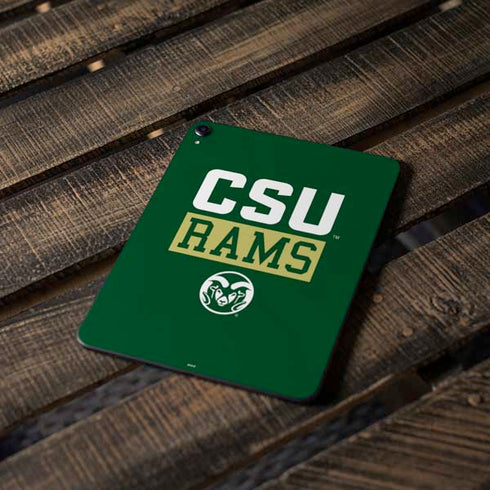 Colorado State University CSU Rams Apple iPad Pro Skin