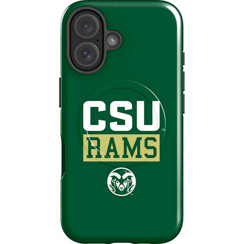 Colorado State University CSU Rams iPhone 16 Magsafe Impact Case