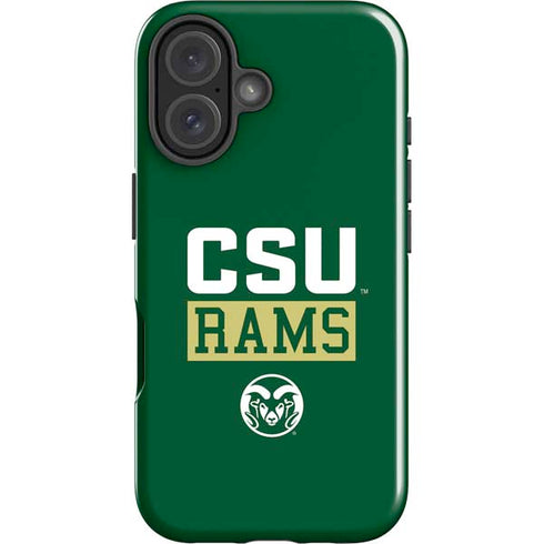 Colorado State University CSU Rams iPhone 16 Plus Impact Case