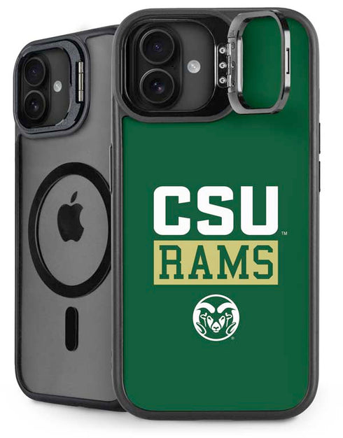 Colorado State University CSU Rams iPhone 16 Plus Kickstand Case
