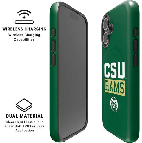 Colorado State University CSU Rams iPhone 16 Plus Magsafe Impact Case