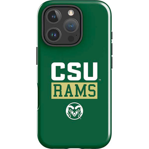 Colorado State University CSU Rams iPhone 16 Pro Impact Case
