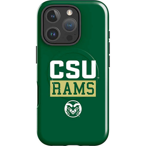Colorado State University CSU Rams iPhone 16 Pro Magsafe Impact Case