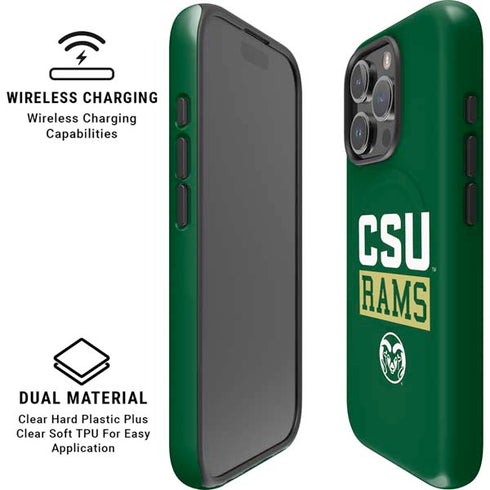 Colorado State University CSU Rams iPhone 16 Pro Magsafe Impact Case