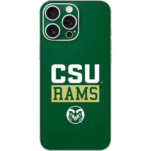 Colorado State University CSU Rams iPhone 16 Pro Max Skin