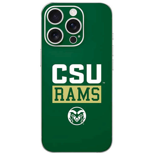 Colorado State University CSU Rams iPhone 16 Pro Skin