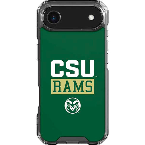 Colorado State University CSU Rams iPhone 17 Air Clear Case