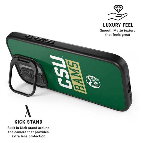 Colorado State University CSU Rams iPhone 17 Kickstand Case