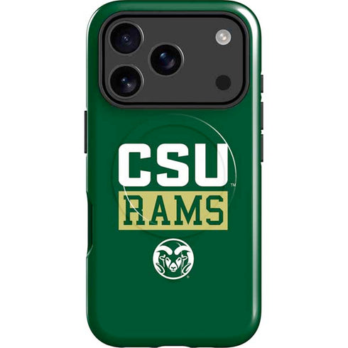 Colorado State University CSU Rams iPhone 17 Pro Magsafe Impact Case