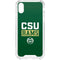 Colorado State University CSU Rams iPhone XS Clear Case