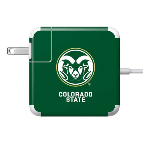Colorado State University CSU Rams Logo 85W Power Adapter (15 and 17 inch MacBook Pro Charger) Skin