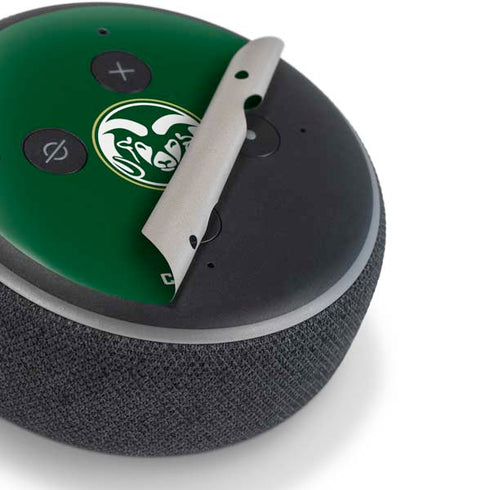Colorado State University CSU Rams Logo Amazon Echo Dot Skin