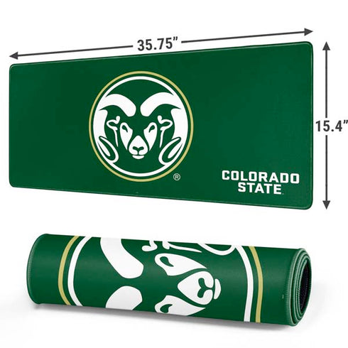 Colorado State University CSU Rams Logo Gaming Mouse Pad