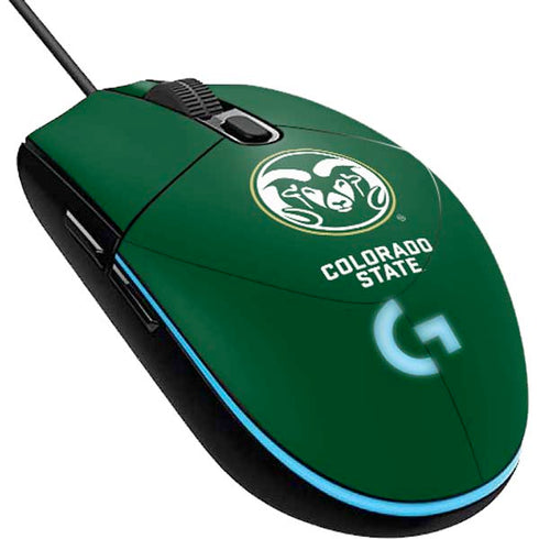Colorado State University CSU Rams Logo G203 Prodigy RGB Wired Gaming Mouse Skin