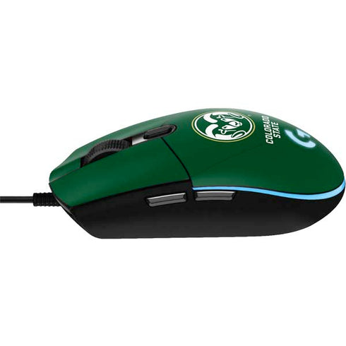 Colorado State University CSU Rams Logo G203 Prodigy RGB Wired Gaming Mouse Skin