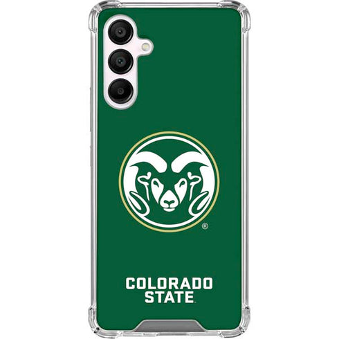 Colorado State University CSU Rams Logo Galaxy A16 5G Clear Case