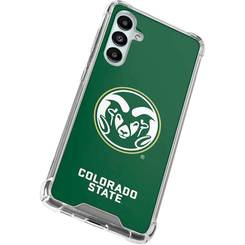 Colorado State University CSU Rams Logo Galaxy A16 5G Clear Case