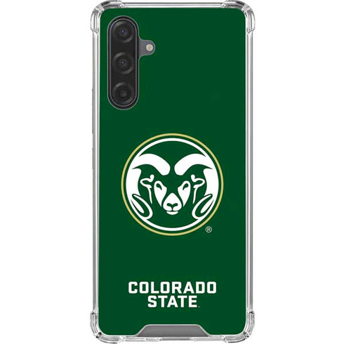 Colorado State University CSU Rams Logo Galaxy A17 Clear Case
