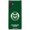 Colorado State University CSU Rams Logo Galaxy A17 Clear Case