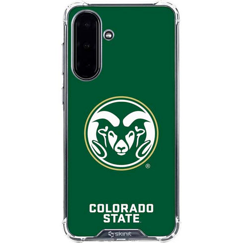 Colorado State University CSU Rams Logo Galaxy A36 5G Clear Case