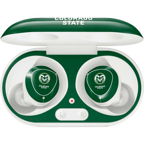 Colorado State University CSU Rams Logo Galaxy Buds Plus Skin