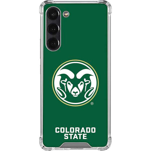 Colorado State University CSU Rams Logo Galaxy S24 FE Clear Case