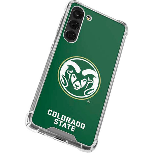 Colorado State University CSU Rams Logo Galaxy S24 FE Clear Case