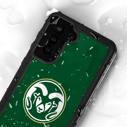 Colorado State University CSU Rams Logo Galaxy S24 Plus Waterproof Case