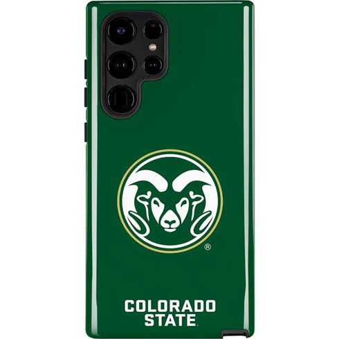 Colorado State University CSU Rams Logo Galaxy Cases