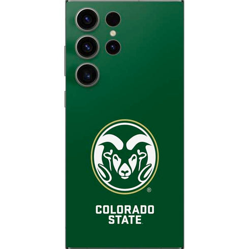 Colorado State University CSU Rams Logo Galaxy S25 Ultra Skin