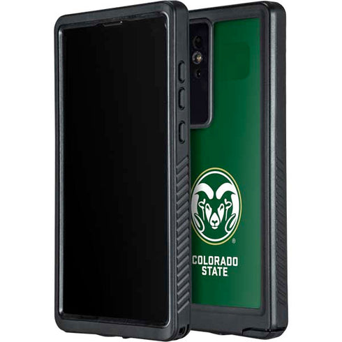 Colorado State University CSU Rams Logo Galaxy S24 Ultra Waterproof Case