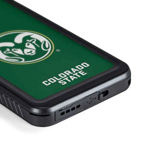 Colorado State University CSU Rams Logo Galaxy S24 Waterproof Case