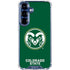Colorado State University CSU Rams Logo Galaxy S25 FE Clear Case