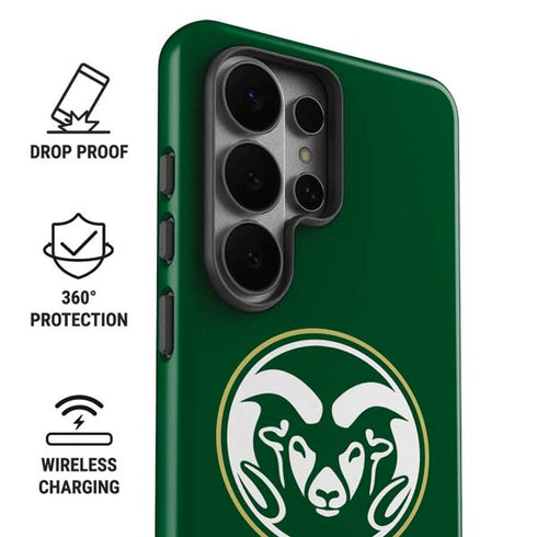 Colorado State University CSU Rams Logo Galaxy S26 Ultra Impact Case