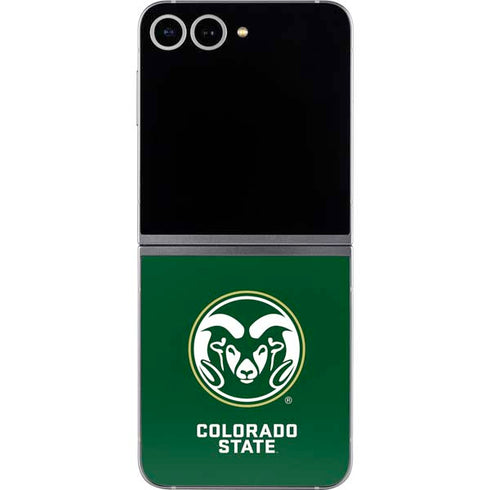 Colorado State University CSU Rams Logo Galaxy Z Flip6 Skin