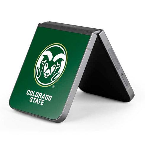 Colorado State University CSU Rams Logo Galaxy Z Flip6 Skin